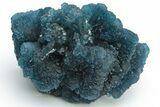 Blue, Cubic/Octahedral Fluorite Encrusted Quartz - Inner Mongolia #224788-1